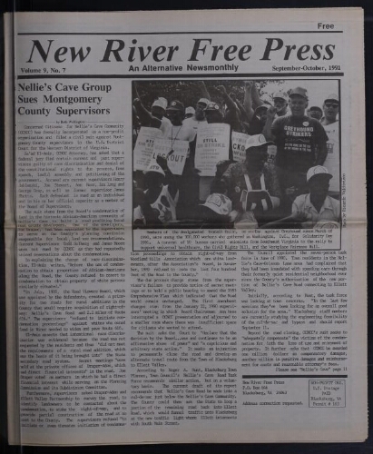 New River Free Press, September 1991