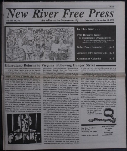 New River Free Press, October 1998