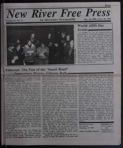 New River Free Press, December 1995