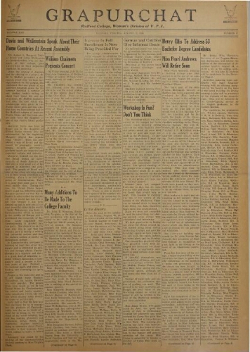 Grapurchat, August 13, 1946