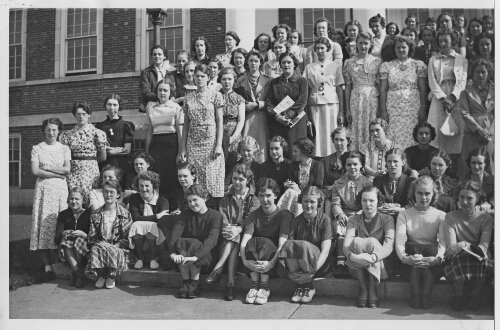1.30.6: Half of Freshman Class, 1937
