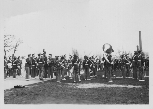 2.32.4: Marching band on Radford Campus