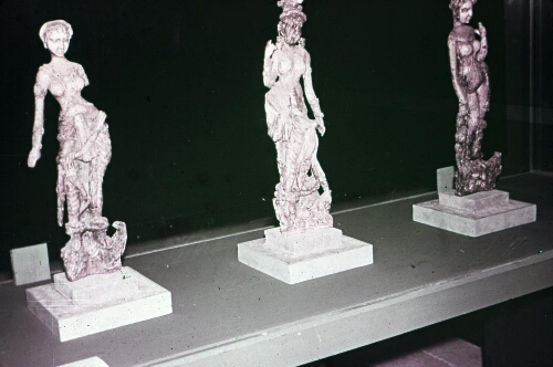 3A014 Standing Yaksha Statues