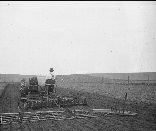 Preparing a Seed Bed With Modern Machinery, S. Dak.