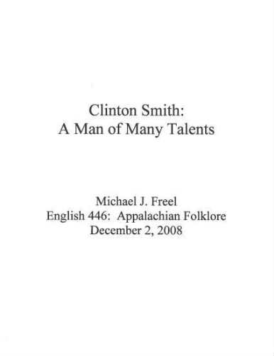 Clinton Smith: A Man of Many Talents
