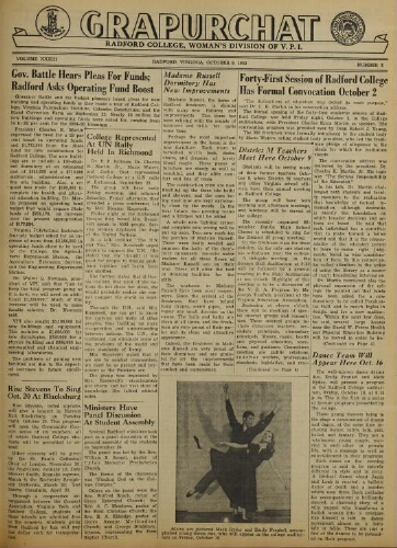 Grapurchat, October 9, 1953