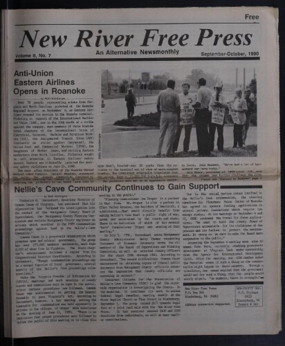 New River Free Press, September 1990