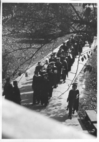 3.7.8:  Inauguration of Dr. David Peters, 1938.