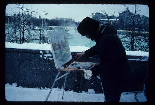 Artist, Moscow - Heated Pool in Background