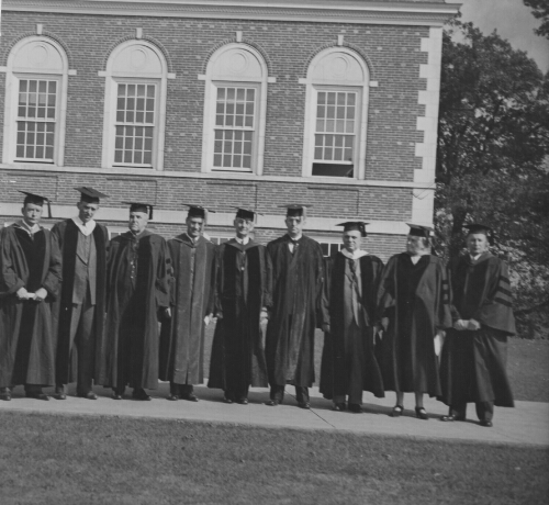 1.3.7: Members of the Board of Education, Inauguration of Dr. Peters