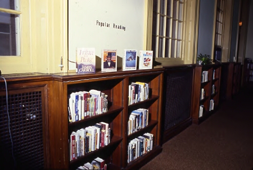 Popular Reading Area, McConnell Library, c. 1980s