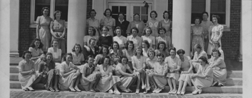 Group photo of students, c. 1940s