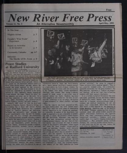 New River Free Press, April 1993