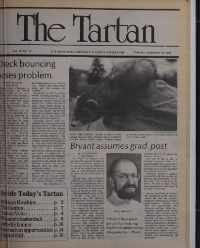 Tartan, 1984-09-20