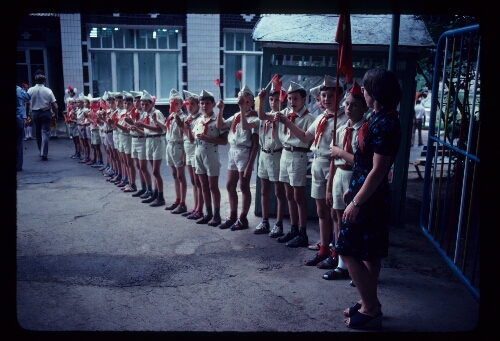 Young Pioneers Greet U.S. Coal Miners ('79) - Camp Near Kharkov, USSR