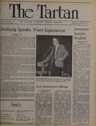 Tartan, 1982-04-29