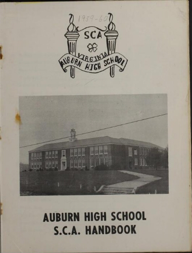 Auburn High School S.C.A. Handbook