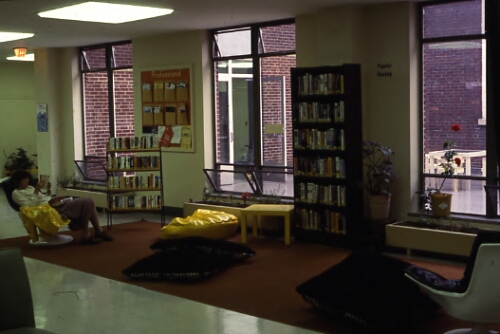 Popular Reading Area, McConnell Library, c. 1980s