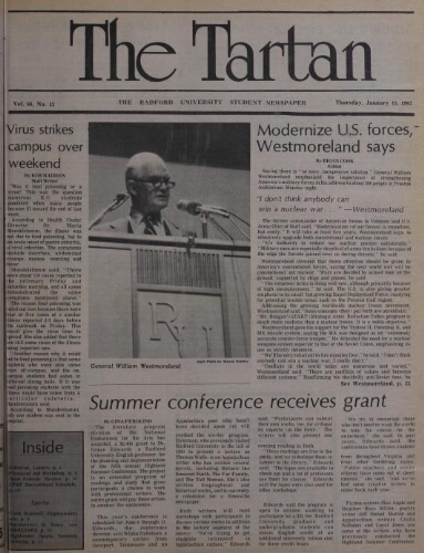 Tartan, 1983-01-13