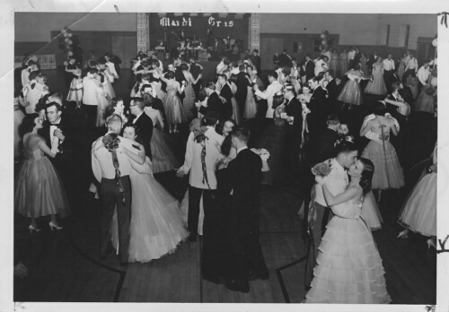 Mardi Gras Dance, German Club, 1958
