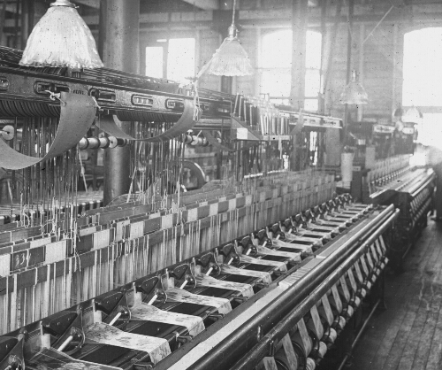 Weaving Taffeta Silk Ribbons, Paterson, N.J.