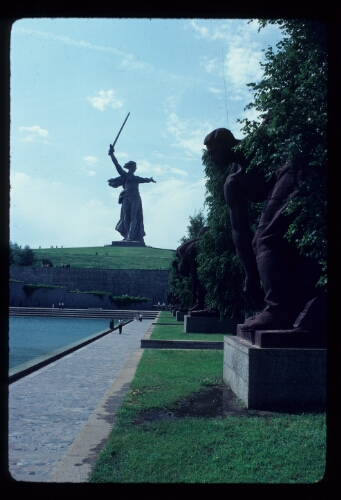 Heroes Square-Mamayev Hill Memorial-Volgograd, USSR