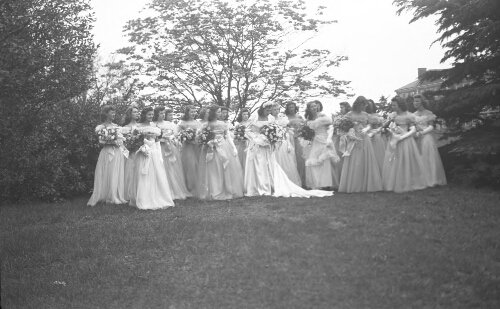 2.22.7-14: May Day festivities, Radford Campus, 1940s