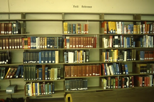 Reference Department, McConnell Library, c. 1980s