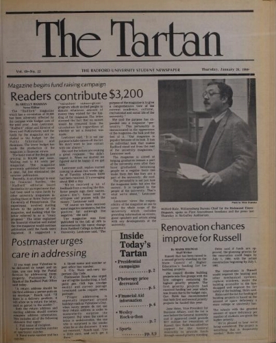 Tartan, 1984-01-26