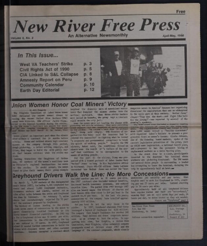 New River Free Press, April 1990