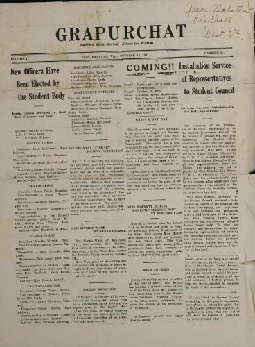 Grapurchat, October 13, 1921