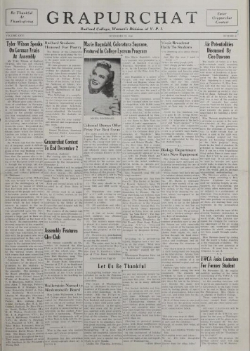 Grapurchat, November 22, 1946