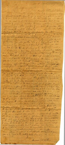 Salmon P. Withers to Dr.Radford about a horse of J.T.R.'s after his death.