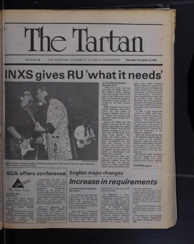 Tartan, 1987-11-15