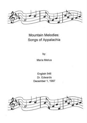 Mountain Melodies: Songs of Appalachia