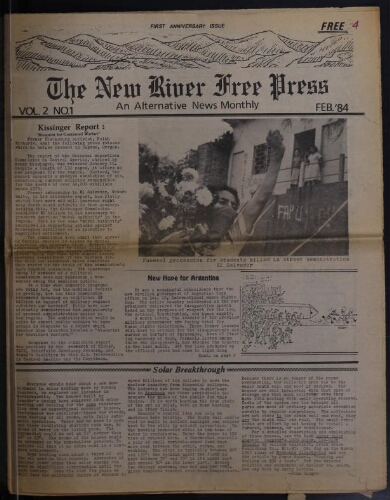 New River Free Press, February 1984