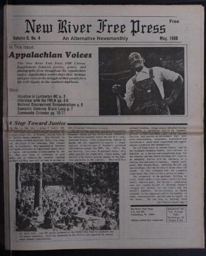 New River Free Press, May 1988