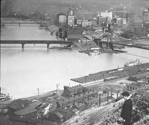 Confluence of the Allegheny and Monongahela Rivers, Pittsburgh, P.A.