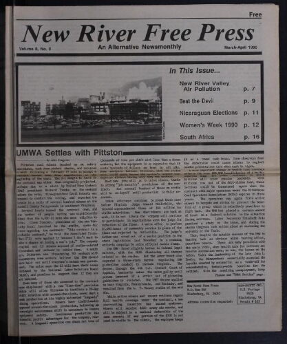 New River Free Press, March 1990