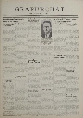 Grapurchat, June 27, 1939