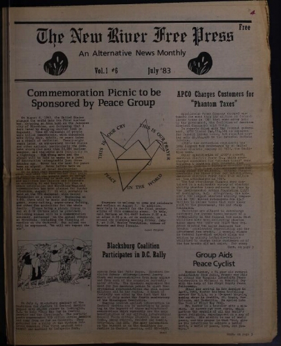 New River Free Press, July 1983
