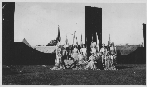 1.4.15: Scene from the McCormick Day Festival at Blacksburg in which the Radford College students took part, 1933