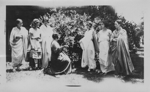 Latin Club Play, Virginia Celebration, 1931