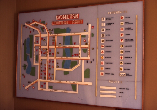 Donetsk Map